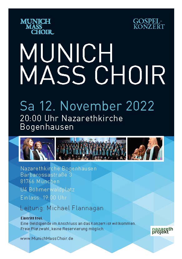 Gospel Konzert Munich Mass Choir